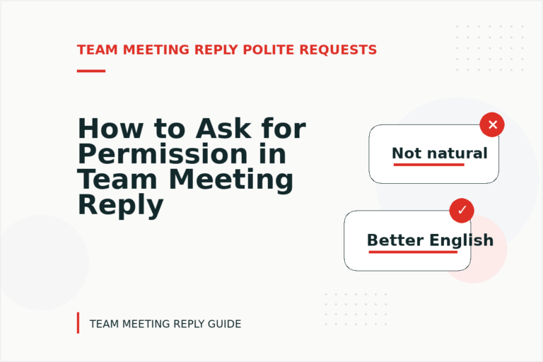 How to Ask for Permission in Team Meeting Reply English How to Ask for Permission in Team Meeting Reply English